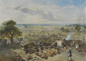 The Governor-General's and Commander-in-Chief's Camp at Jalandhar, 1 Febuary 1860
