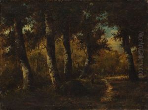 Forest Landscape by Narcisse Virgilio Diaz