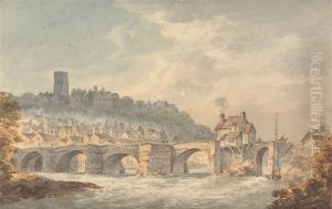 Bridgnorth Bridge, Shropshire by William Gilpin
