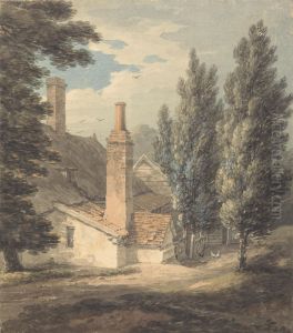The Back of a Farm House by Thomas Hearne