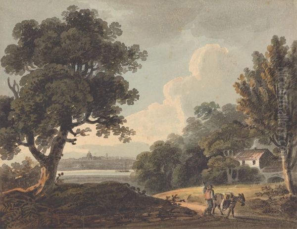 Landscape with a Distant View of London - view 1