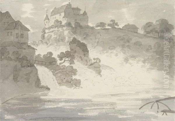 Falls at Schaffhausen - view 1