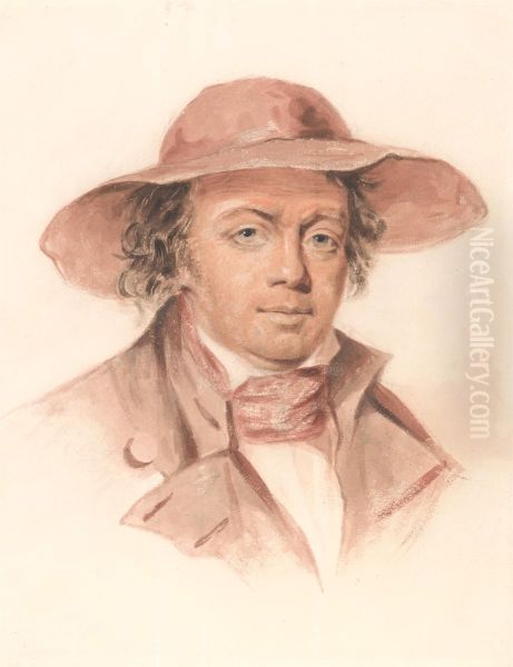 Man in a Brimmed Hat - view 1