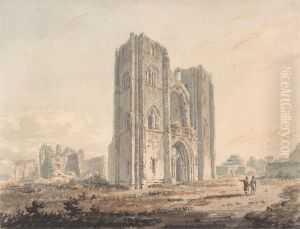 Elgin Cathedral, Moray by Edward Dayes