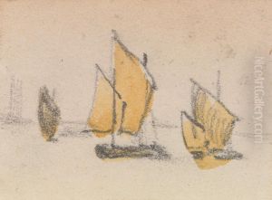 One of a Group of Three Studies on the Venetian Logoon