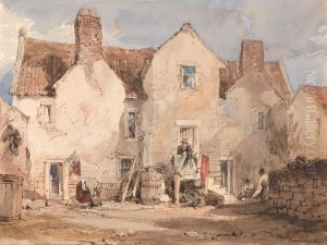 Fishermen's Houses at Sculcoats near Hull, Yorkshire Fishermen's Houses at Sculcoats near Hull, Yorkshire