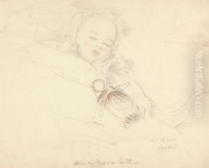 Julian Hayter, the Artist's Daughter by John Hayter