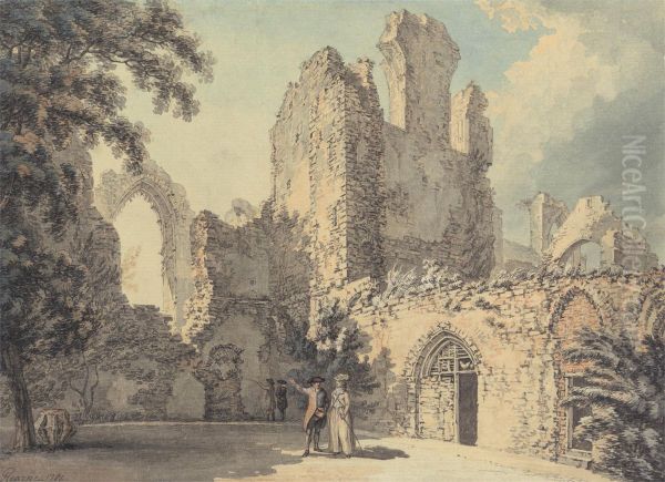 The Ruins of Leiston Abbey - view 1