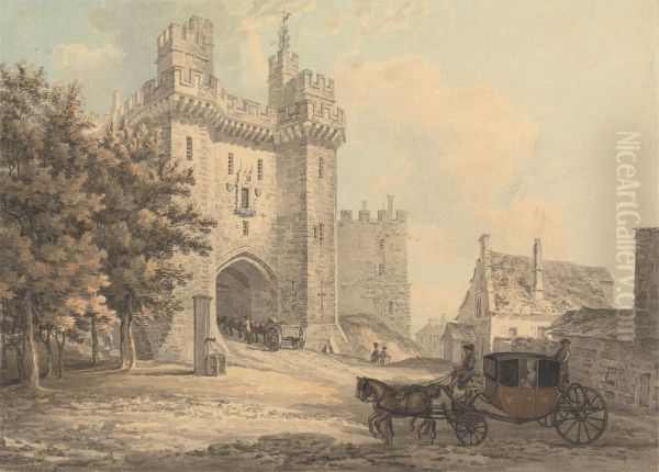 The Gateway of Lancaster Castle - view 1