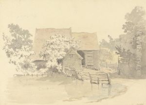 A Farm at Harrow by Robert Hills