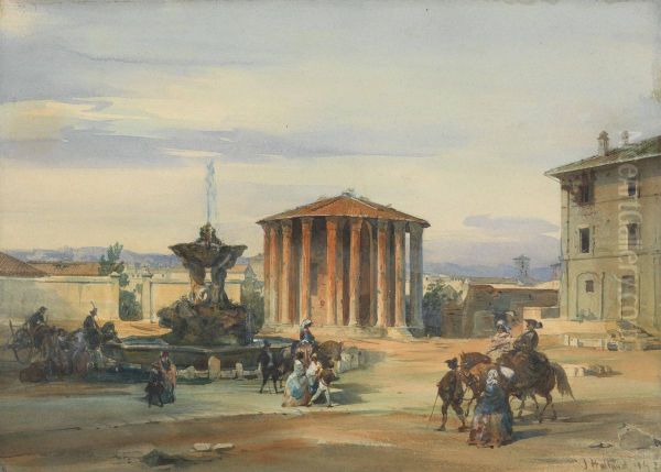 The Temple of Vesta, Rome - view 1