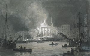 Fire on the Thames