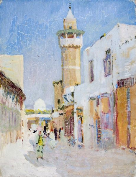 Tunis Street Scene - view 1