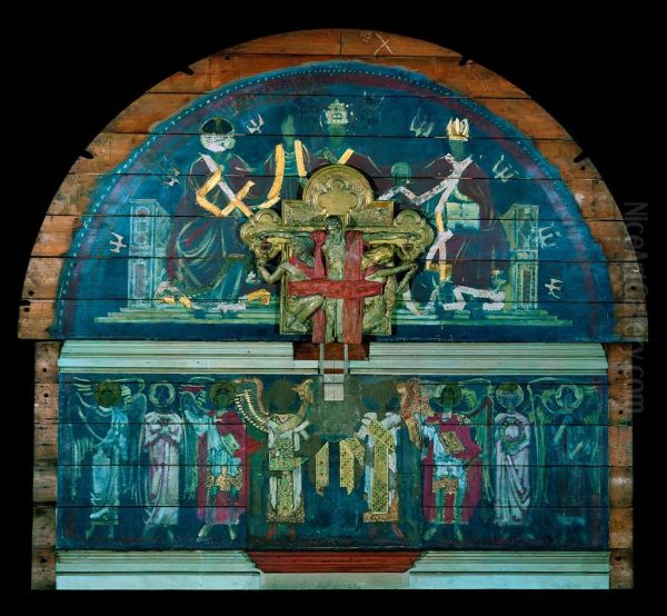 Study for "Doctrine of the Trinity," Boston Public Library - view 1