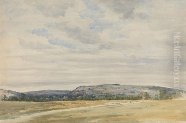 Flounder's Monument From the Race Course, Ludlow - view 1