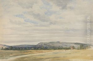Flounder's Monument From the Race Course, Ludlow