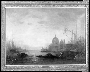 The Salute and the Dogana, Venice by Felix Ziem