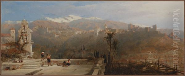 The Fortress of the Alhambra, Granada - view 1