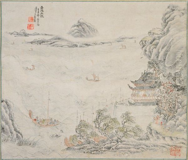 Yueyang Pavilion (after Shao Zhenxian) - view 1