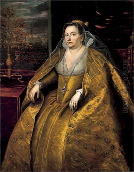 The Dogaressa Morosina Morosini, wife of dogeMarino Grimani - view 1