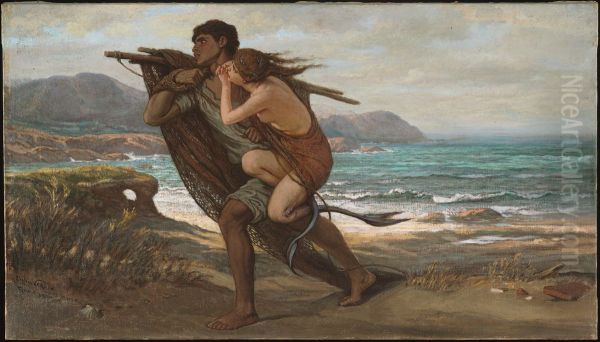 Fisherman and Mermaid - view 1