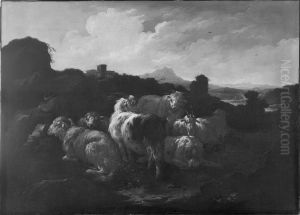 Landscape with Sheep Landscape with Sheep