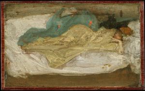 The Little White Sofa by James McNeill Whistler