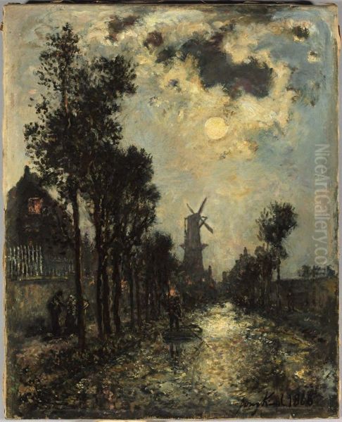 Night Scene, Rotterdam - view 1