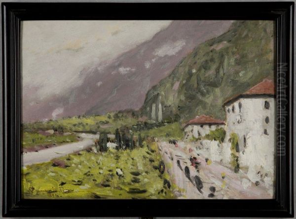 Maloja Pass above Chiavenna - view 1