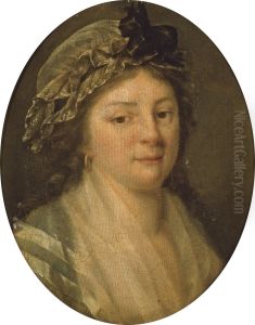 Portrait of Justine-Louise Mercier, aunt of the artist Portrait of Justine-Louise Mercier, aunt of the artist