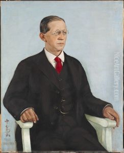 Le Baron Russell Briggs (1855-1934) by Kanji Nakamura