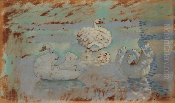 Three Swans - view 1