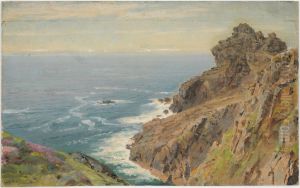 Coast Near Boscastle, Cornwall by William Trost Richards