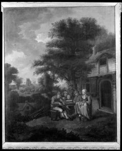 Peasant Scene by Egbert Van Heemskerck