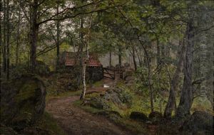 Under traerne, Hoven ved Mandal Under traerne, Hoven ved Mandal