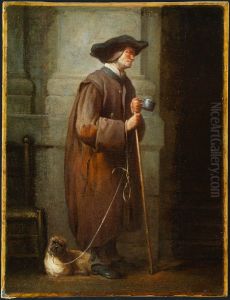 Blind Beggar by Jean-Baptiste-Simeon Chardin