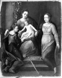 The Virgin and Child with Saints Mary Magdalene and Catherine of Alexandria
