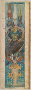 Study for "Pagan Gods," Boston Public Library by John Singer Sargent