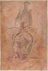 Egyptian Relief - Incised Head by Joseph Lindon Smith