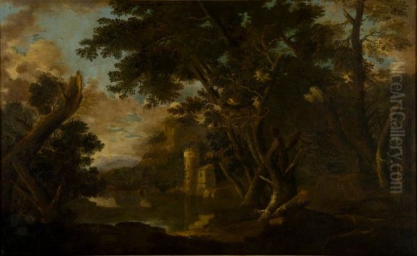 Landscape with a Watermill - view 1