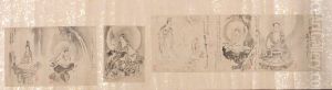 Connoisseur's Sketchbook by Kano Tan'yu (Tan'yu shukuzu), Copies of Buddhist Paintings, Vol. II by Kano Tan'yu