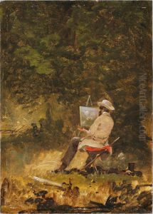 The Artist Sketching by William Sidney Mount