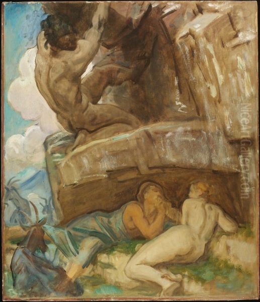 Study for "Acis and Galatea," Museum of Fine Arts, Boston - view 1