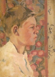 Profile Portrait of a Boy