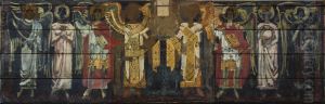 Study for "Frieze of the Angels," Boston Public Library by John Singer Sargent