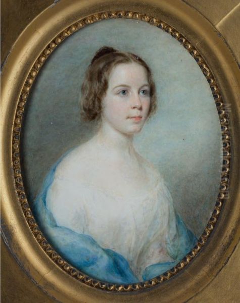 Hannah Crocker Bowles Wolff (Mrs. Phillip Wolff) (1827-1872) - view 1