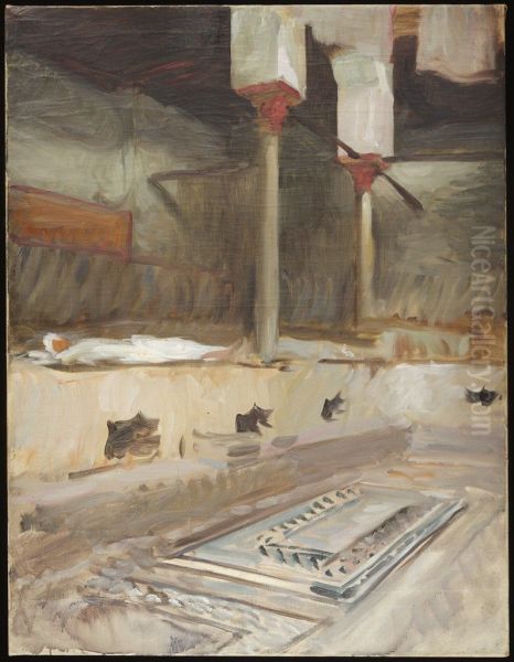 Interior of a Bath House - view 1