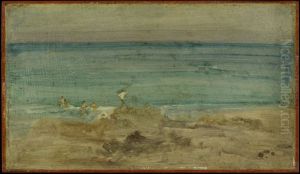 The Little Bathers, Perosquerie by James McNeill Whistler