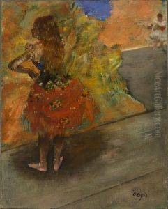 Danseuse: jupe rouge