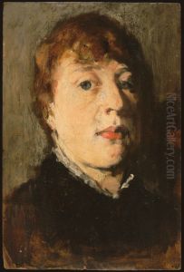 Study of a Woman's Head Study of a Woman's Head